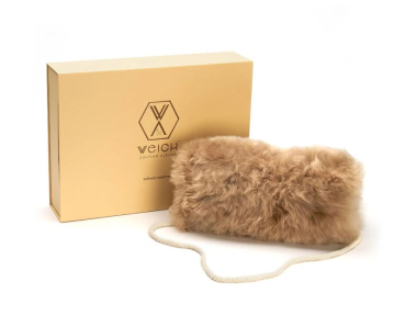 Preview: Weich MANU Muff taupe